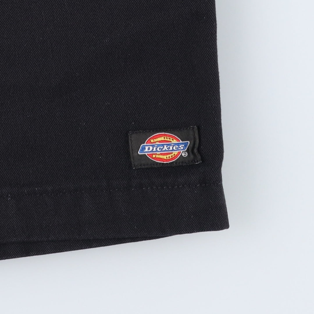 Dickies Work Shorts, Half Pants, Men's, W33 equivalent polyester black type Vintage Second Hand