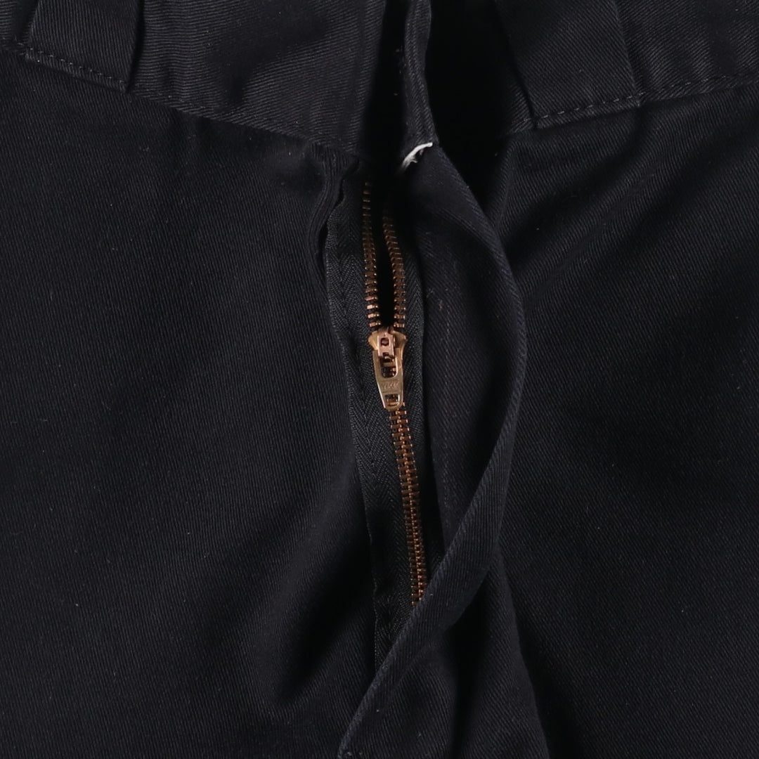 Dickies Work Shorts, Half Pants, Men's, W33 equivalent polyester black type Vintage Second Hand