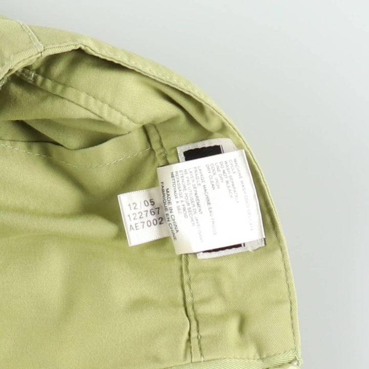 2000'S Adidas mini culotte skirt, women's size L (approx.) cotton green type yellow green Vintage Second Hand
