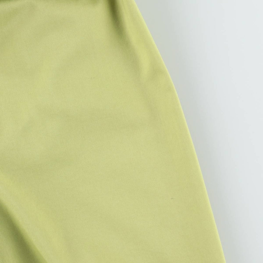2000'S Adidas mini culotte skirt, women's size L (approx.) cotton green type yellow green Vintage Second Hand
