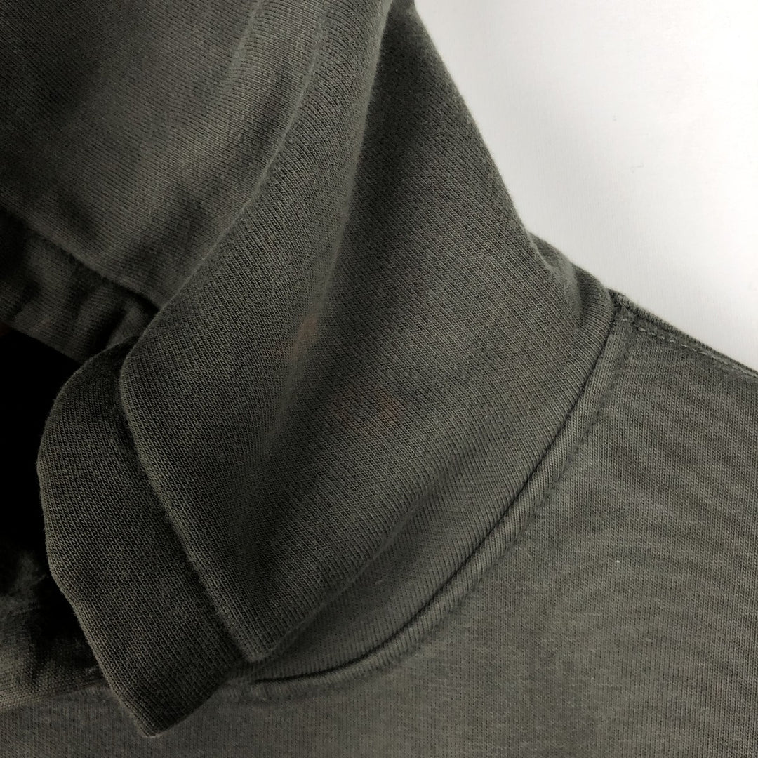 Carhartt Loose Fit Sweat Pullover Hoodie, Men's L size cotton Khaki type Vintage Second Hand
