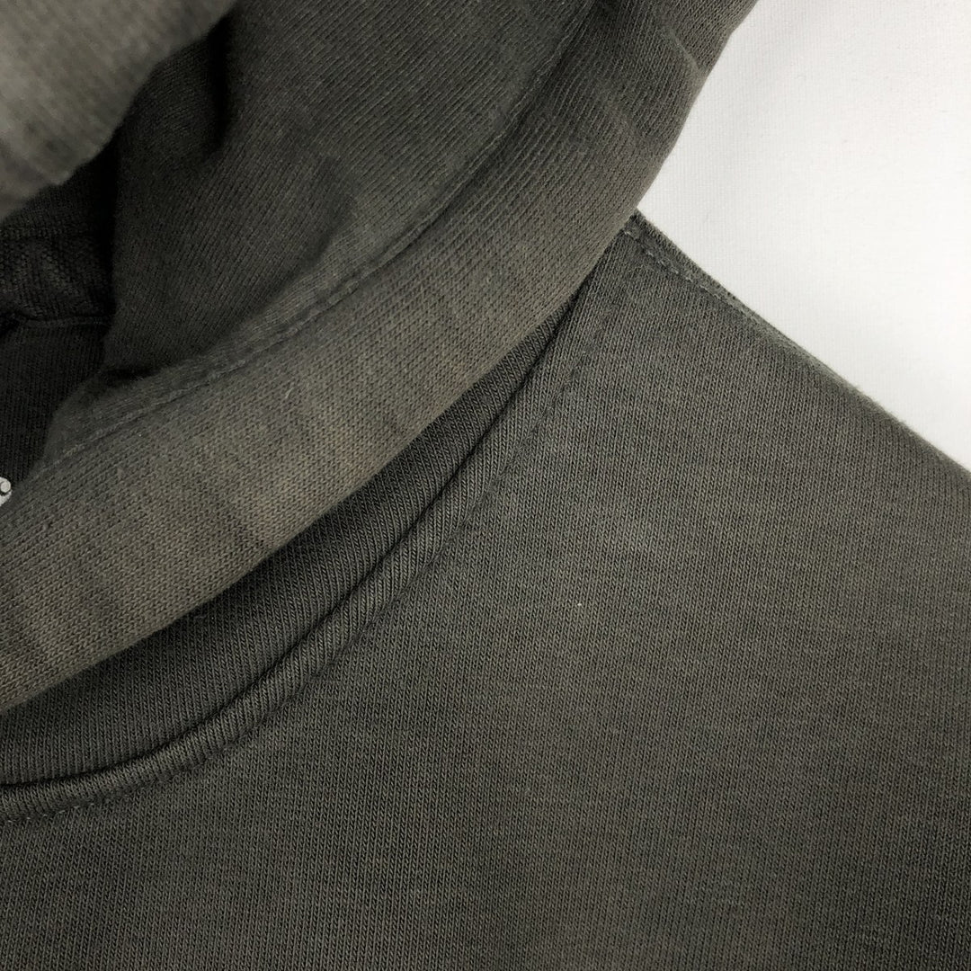 Carhartt Loose Fit Sweat Pullover Hoodie, Men's L size cotton Khaki type Vintage Second Hand