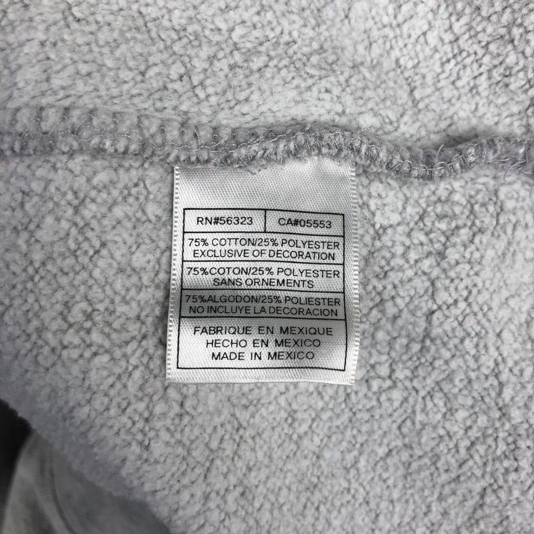 2000'S Nike Team College Pullover Hoodie, Men's Size Small cotton gray type Vintage Second Hand