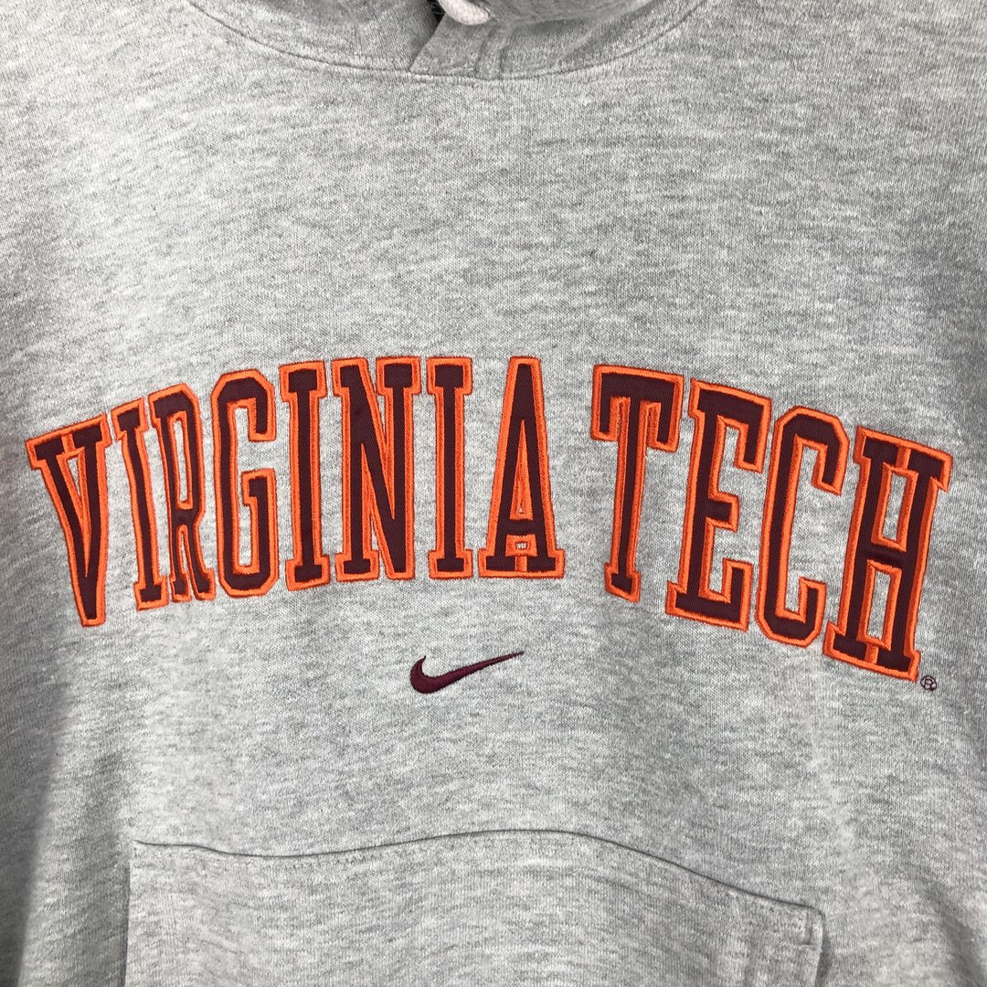 2000'S Nike Team College Pullover Hoodie, Men's Size Small cotton gray type Vintage Second Hand