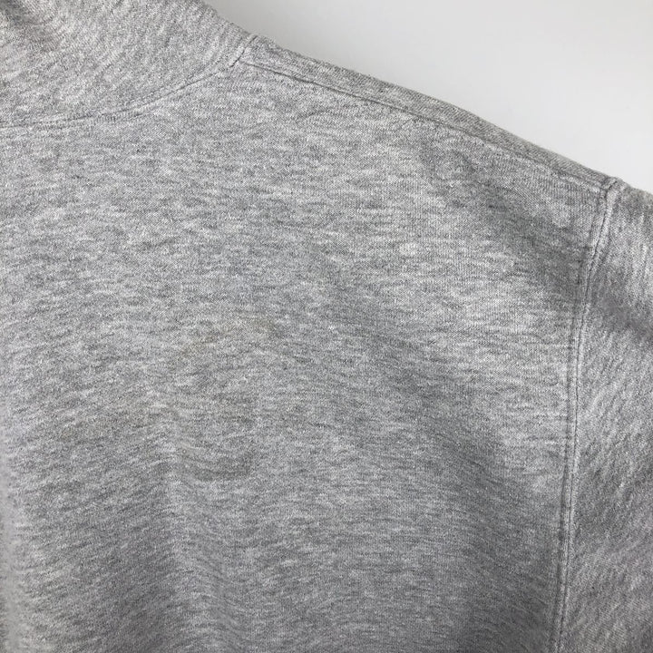 2000'S Nike Team College Pullover Hoodie, Men's Size Small cotton gray type Vintage Second Hand