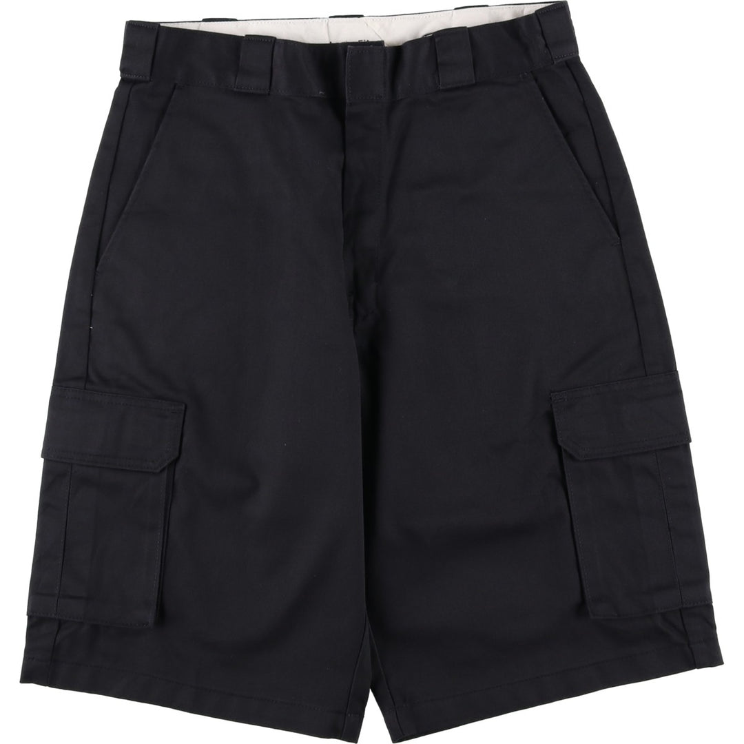 Dickies Loose Fit Work Shorts, Half Pants, Men's, W33 equivalent polyester black type Vintage Second Hand