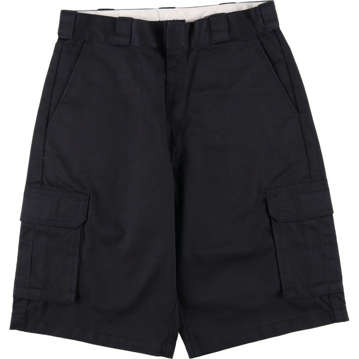 Dickies Loose Fit Work Shorts, Half Pants, Men's, W33 equivalent polyester black type Vintage Second Hand