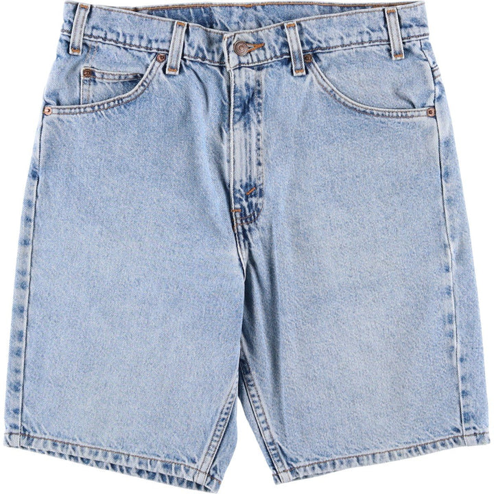 90'S Vintage Levi's 505 Regular Fit Denim Shorts, Men's Size 32 cotton blue type Vintage Second Hand