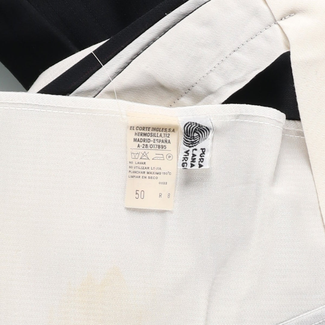 PIETRO PERETTI Two-pleat Slacks, Men's, Size W31 unclear black type Vintage Second Hand