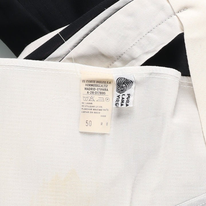 PIETRO PERETTI Two-pleat Slacks, Men's, Size W31 unclear black type Vintage Second Hand