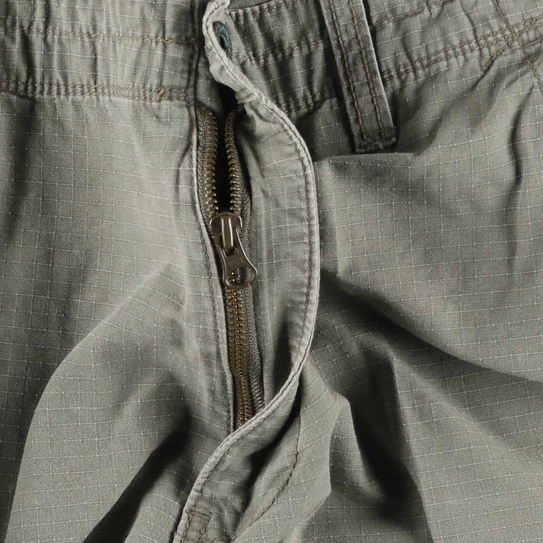 2000'S Ralph Lauren Polo Jeans Company ripstop cargo shorts, men's size W37 cotton green type Vintage Second Hand