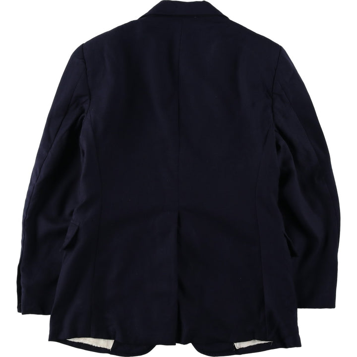 I.Magnin Navy Blazer Tailored Jacket, Men's Size S (approx.) unclear navy blue type Vintage Second Hand