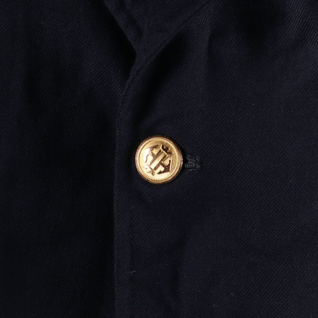 I.Magnin Navy Blazer Tailored Jacket, Men's Size S (approx.) unclear navy blue type Vintage Second Hand