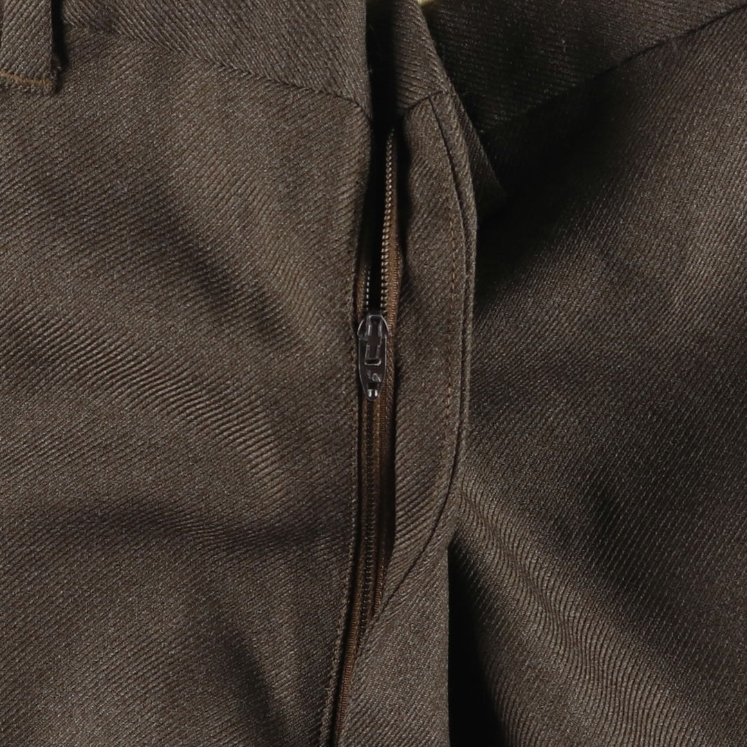 Vintage 90'S men's flare pants, size W32 unclear brown type Vintage Second Hand