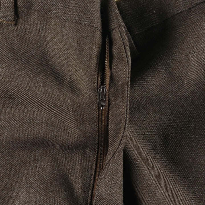 Vintage 90'S men's flare pants, size W32 unclear brown type Vintage Second Hand