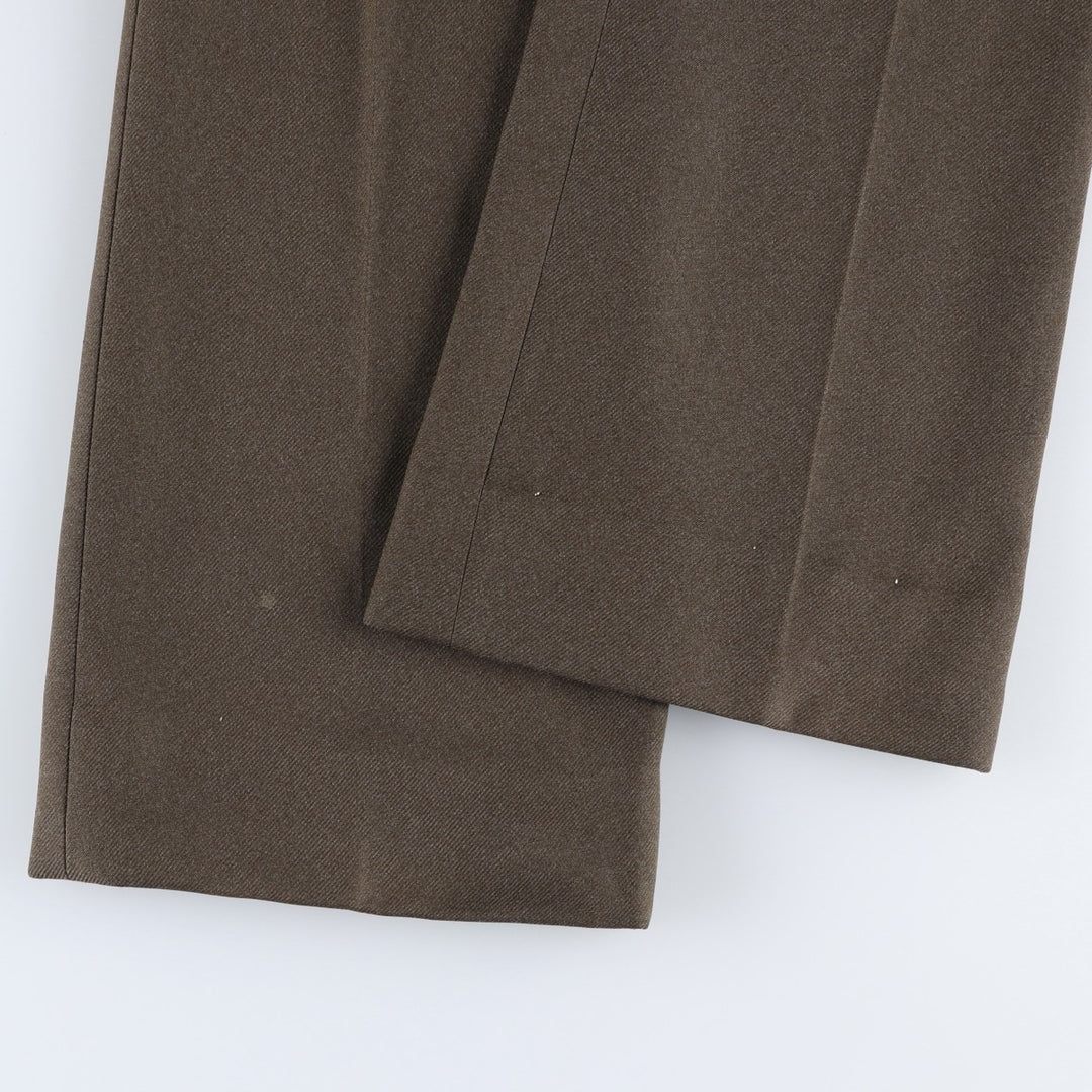 Vintage 90'S men's flare pants, size W32 unclear brown type Vintage Second Hand