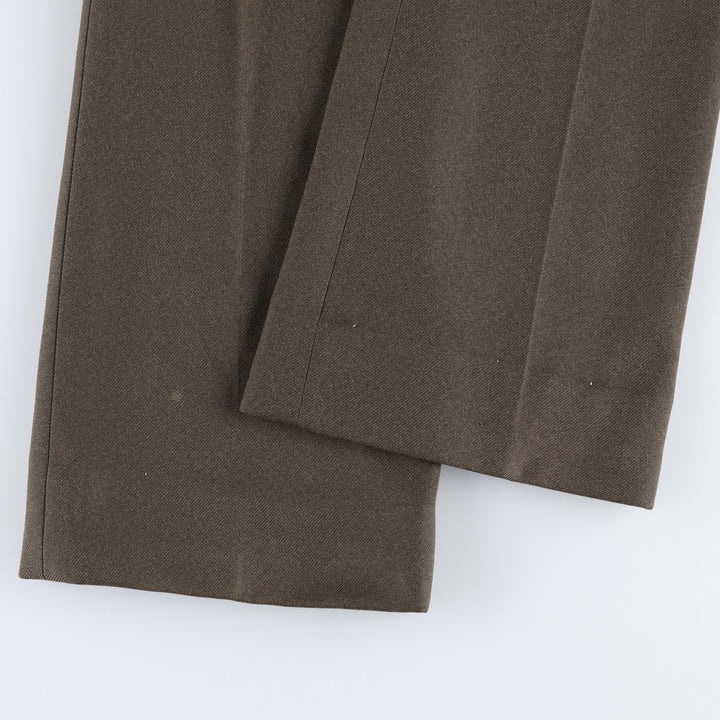 Vintage 90'S men's flare pants, size W32 unclear brown type Vintage Second Hand