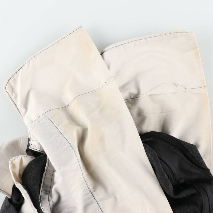 1970'S Tong Yik Tailors Ltd Men's Slacks Pants (approx. W33) Vintage unclear Charcoal Vintage Second Hand