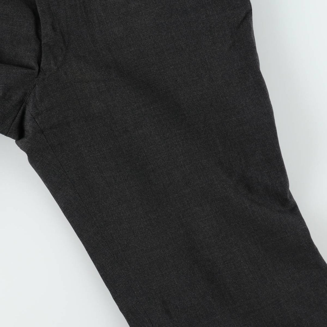 1970'S Tong Yik Tailors Ltd Men's Slacks Pants (approx. W33) Vintage unclear Charcoal Vintage Second Hand