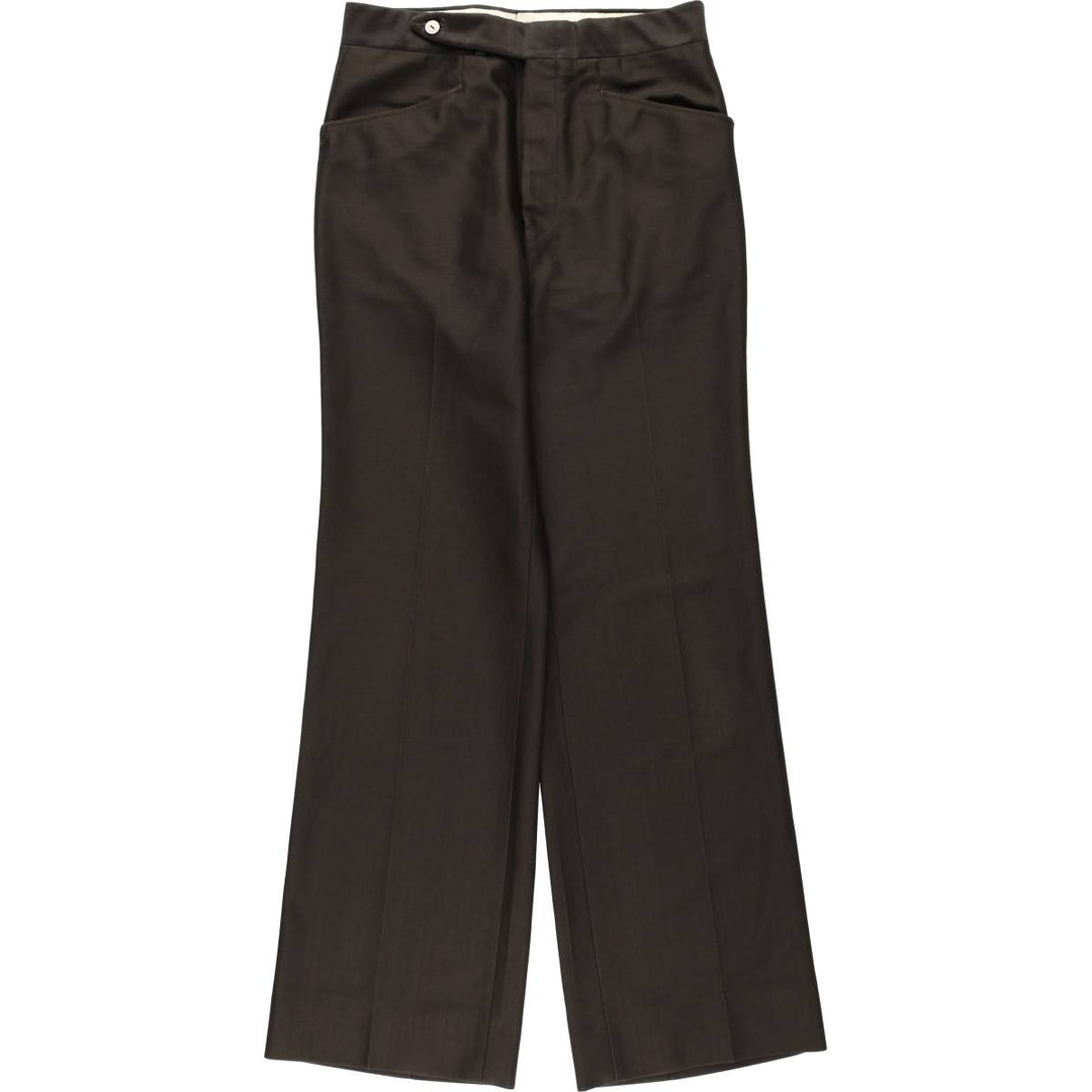 ~90'S Vintage Men's Slacks Pants (W30 equivalent) unclear brown type Vintage Second Hand