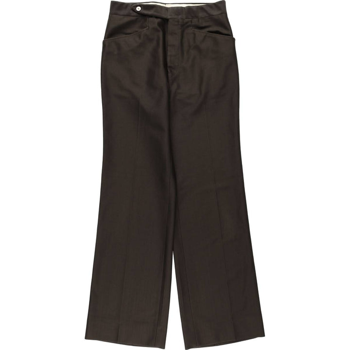~90'S Vintage Men's Slacks Pants (W30 equivalent) unclear brown type Vintage Second Hand