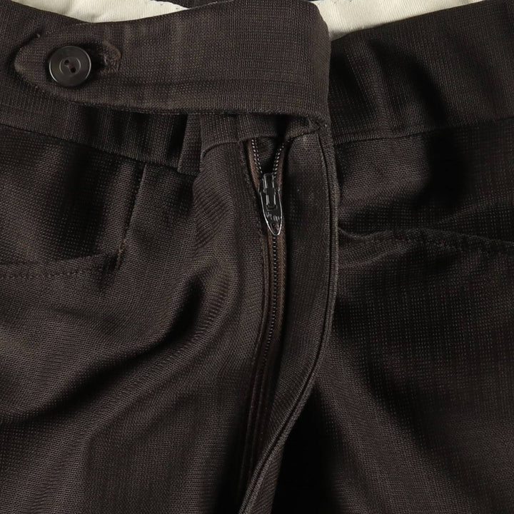 ~90'S Vintage Men's Slacks Pants (W30 equivalent) unclear brown type Vintage Second Hand