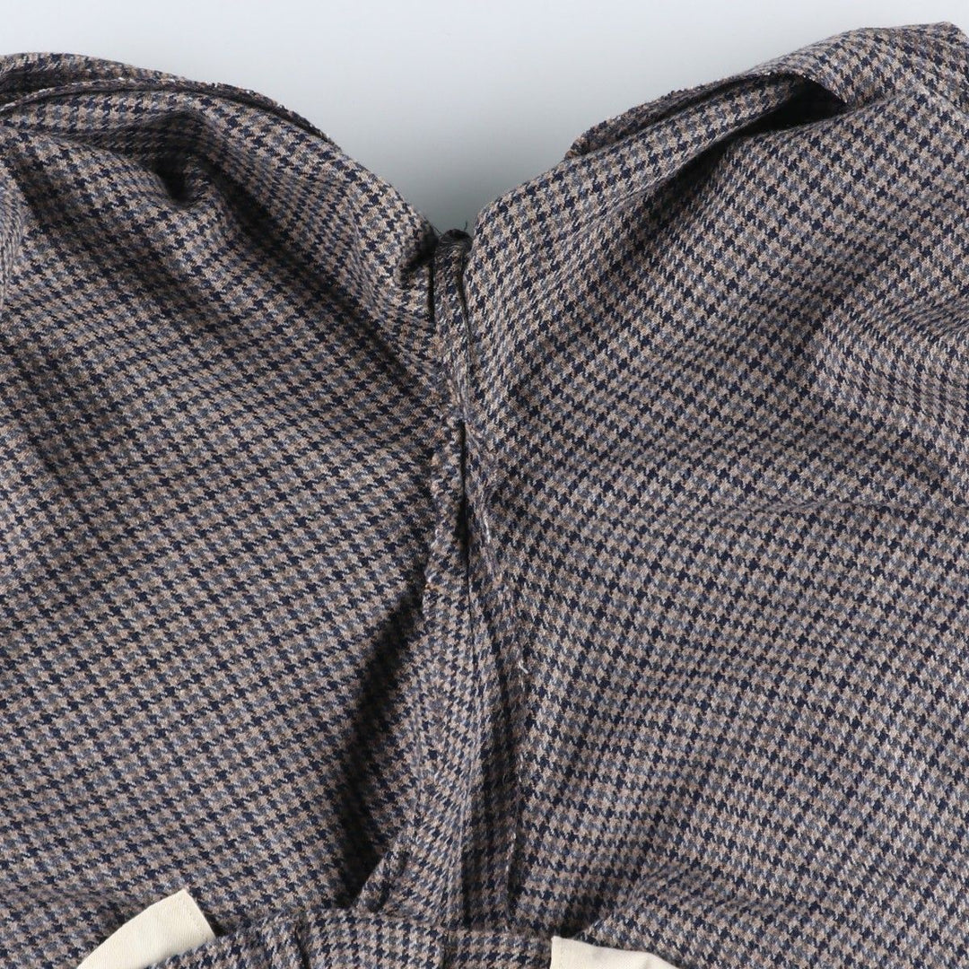 ~1990'S Cahill and Swain Inc. Check Pattern Houndstooth Pattern Slacks Pants Men's W33 (approx.) Vintage unclear Beige type Vintage Second Hand