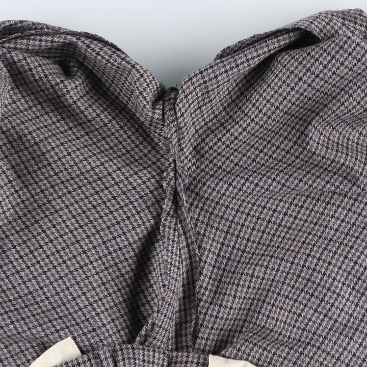 ~1990'S Cahill and Swain Inc. Check Pattern Houndstooth Pattern Slacks Pants Men's W33 (approx.) Vintage unclear Beige type Vintage Second Hand