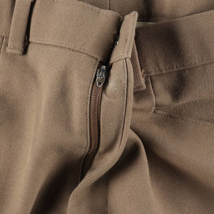 1980'S Levi's Action Slacks, Men's W37 (approx.), Vintage unclear brown type Vintage Second Hand