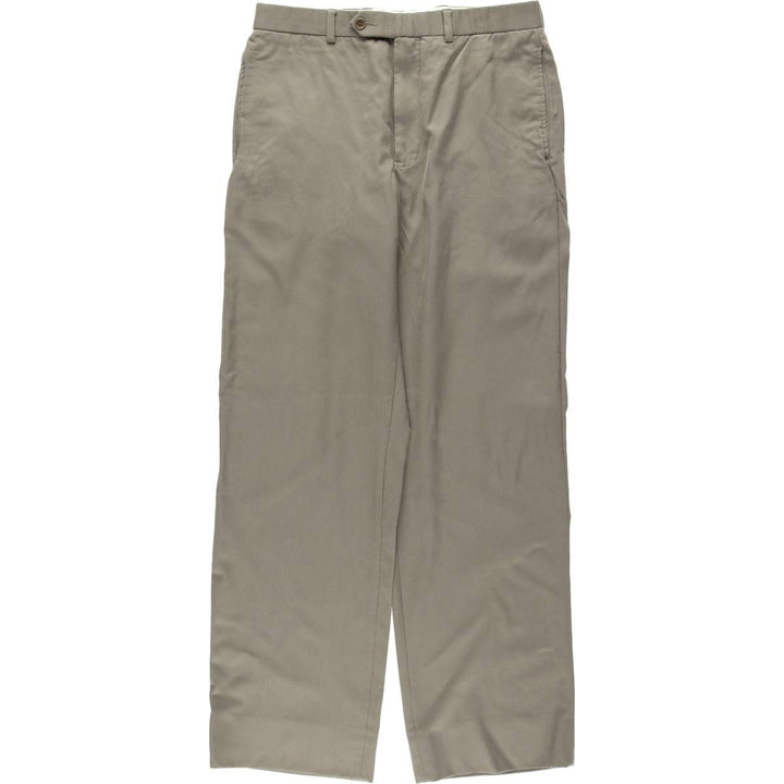 Brooks Brothers 346 Wool Pants, Men's Slacks, Size W31 wool gray type Vintage Second Hand