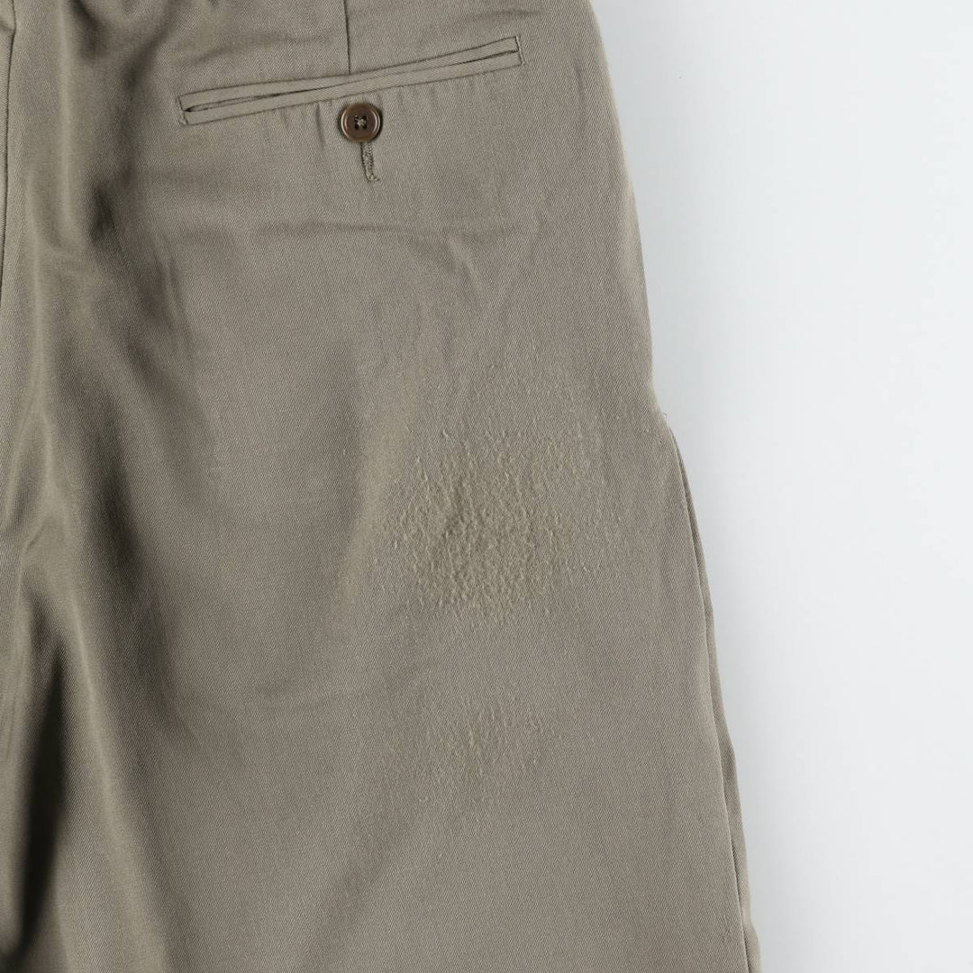 Brooks Brothers 346 Wool Pants, Men's Slacks, Size W31 wool gray type Vintage Second Hand