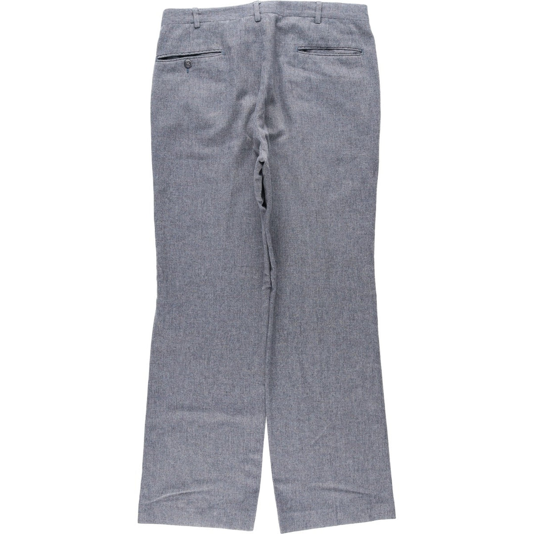 90'S Vintage Men's Slacks, Size W33 unclear gray type Vintage Second Hand