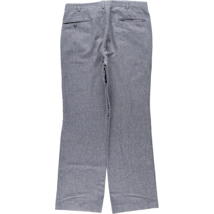 90'S Vintage Men's Slacks, Size W33 unclear gray type Vintage Second Hand