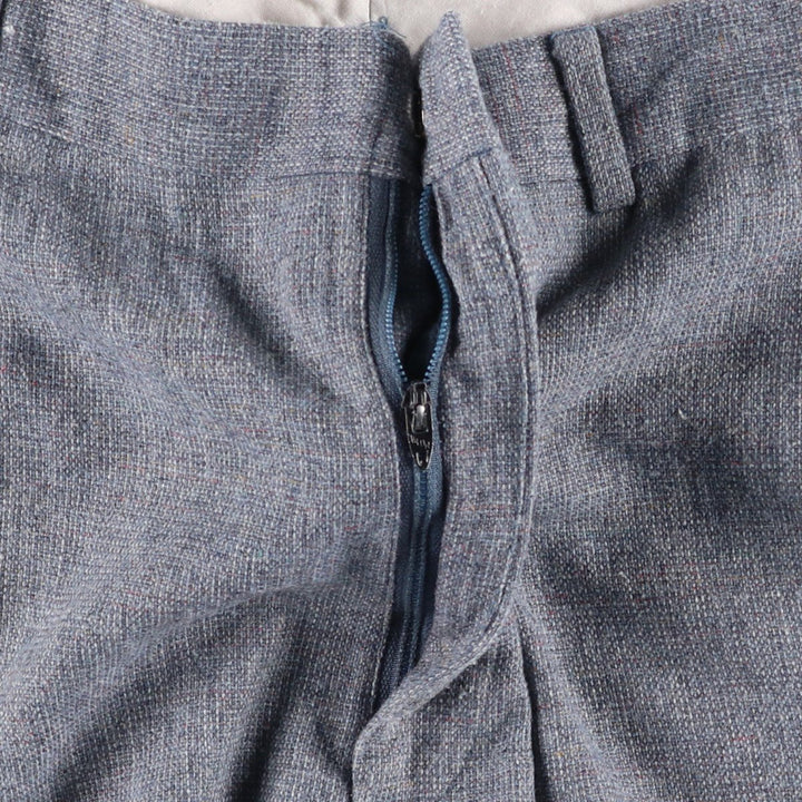 90'S Vintage Men's Slacks, Size W33 unclear gray type Vintage Second Hand