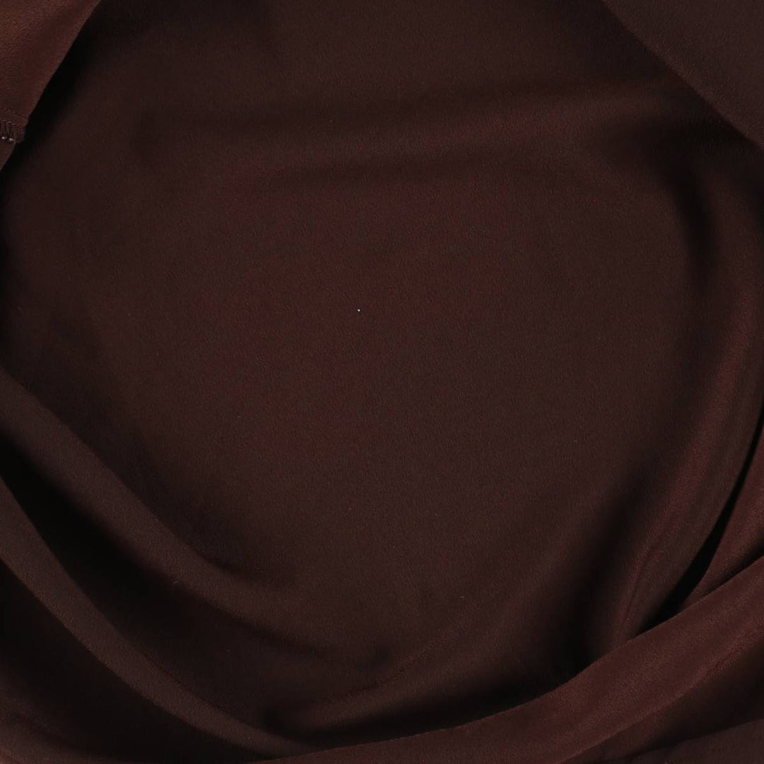 Cannelle Mini Lingerie Camisole Dress, Women's Size M (approx.) polyester dark chocolate Vintage Second Hand