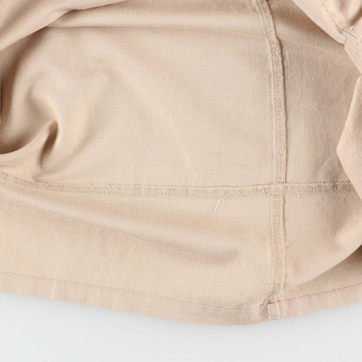 90s-00'S Calvin Klein Jeans Half-Length A-Line Skirt, Women's Size M (approx.), Vintage flux Beige type Vintage Second Hand
