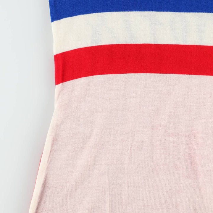 Altis Huret Half-Zip Short-Sleeve Cycling Shirt, Made in Italy, Women's Size S (approx.) unclear tricolor color Vintage Second Hand