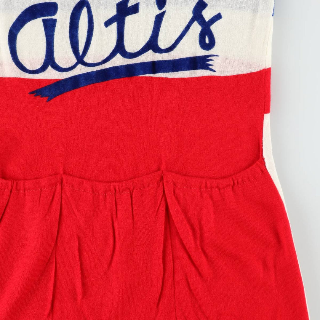 Altis Huret Half-Zip Short-Sleeve Cycling Shirt, Made in Italy, Women's Size S (approx.) unclear tricolor color Vintage Second Hand