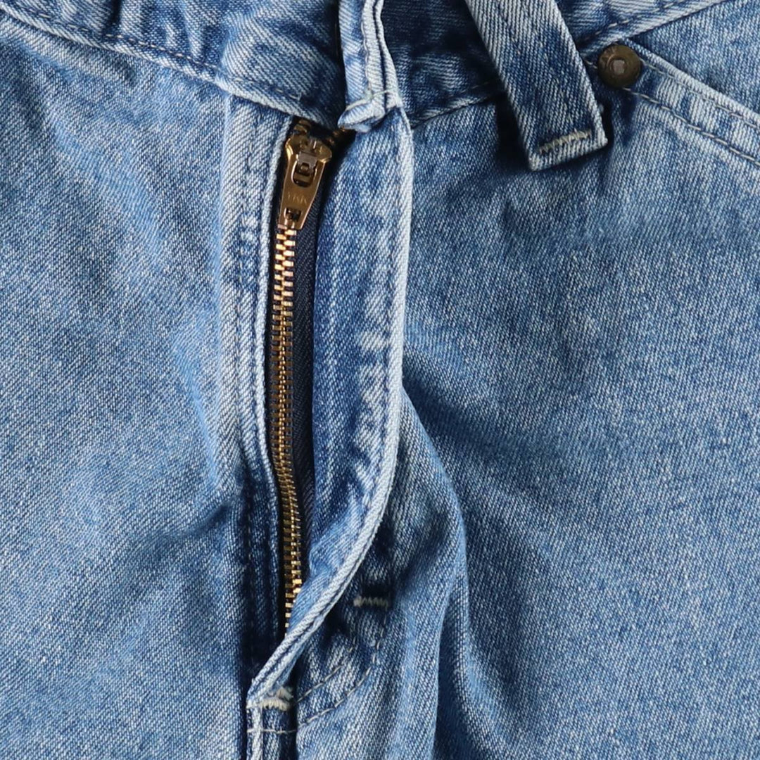 Lee DUNGAREES denim painter pants, women's size L (equivalent to W28). cotton blue type Vintage Second Hand