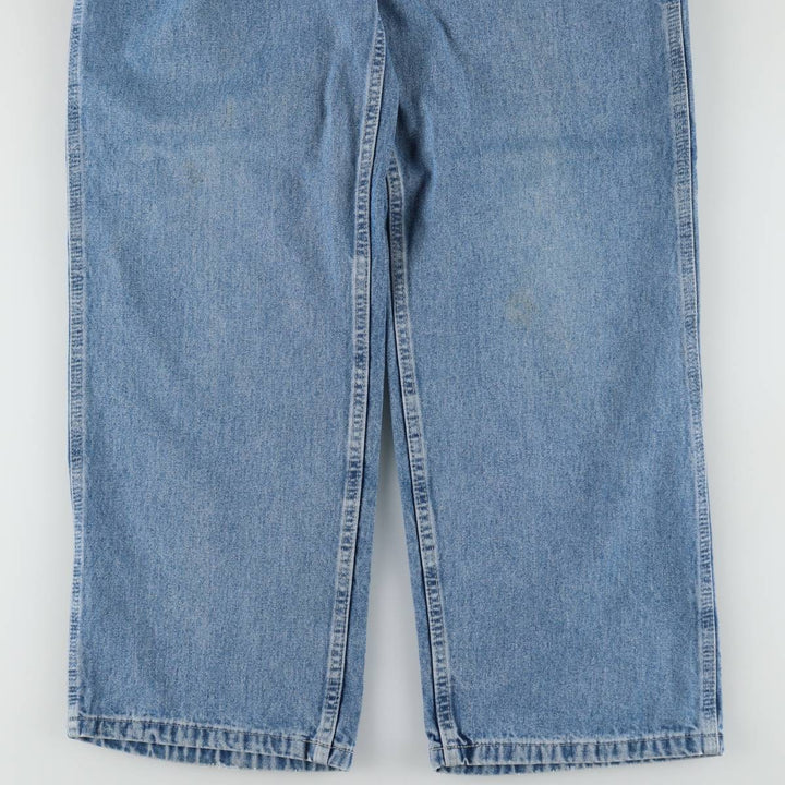 Lee DUNGAREES denim painter pants, women's size L (equivalent to W28). cotton blue type Vintage Second Hand