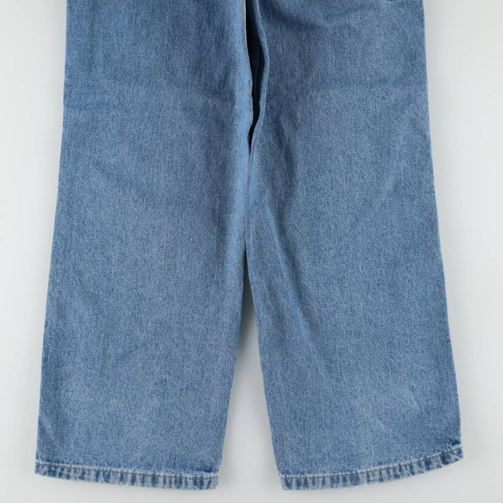 Lee DUNGAREES denim painter pants, women's size L (equivalent to W28). cotton blue type Vintage Second Hand