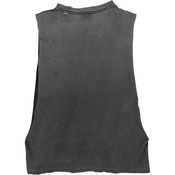 BATMAN Cut-off Character Print T-Shirt, Men's Size S (Equivalent), Vintage unclear black type Vintage Second Hand