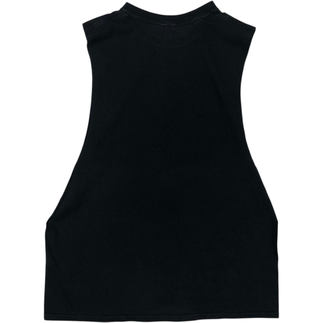 HUNTER x HUNTER (Hunter x Hunter) Cut-off Anime Character Print T-Shirt, Men's Size M (approx.) cotton black type Vintage Second Hand