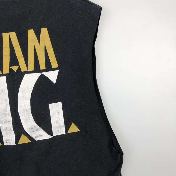 NEW JACK CITY THE NOTORIUS BIG Cut-off Wrap T-Shirt (Men's XL equivalent) unclear black type Vintage Second Hand