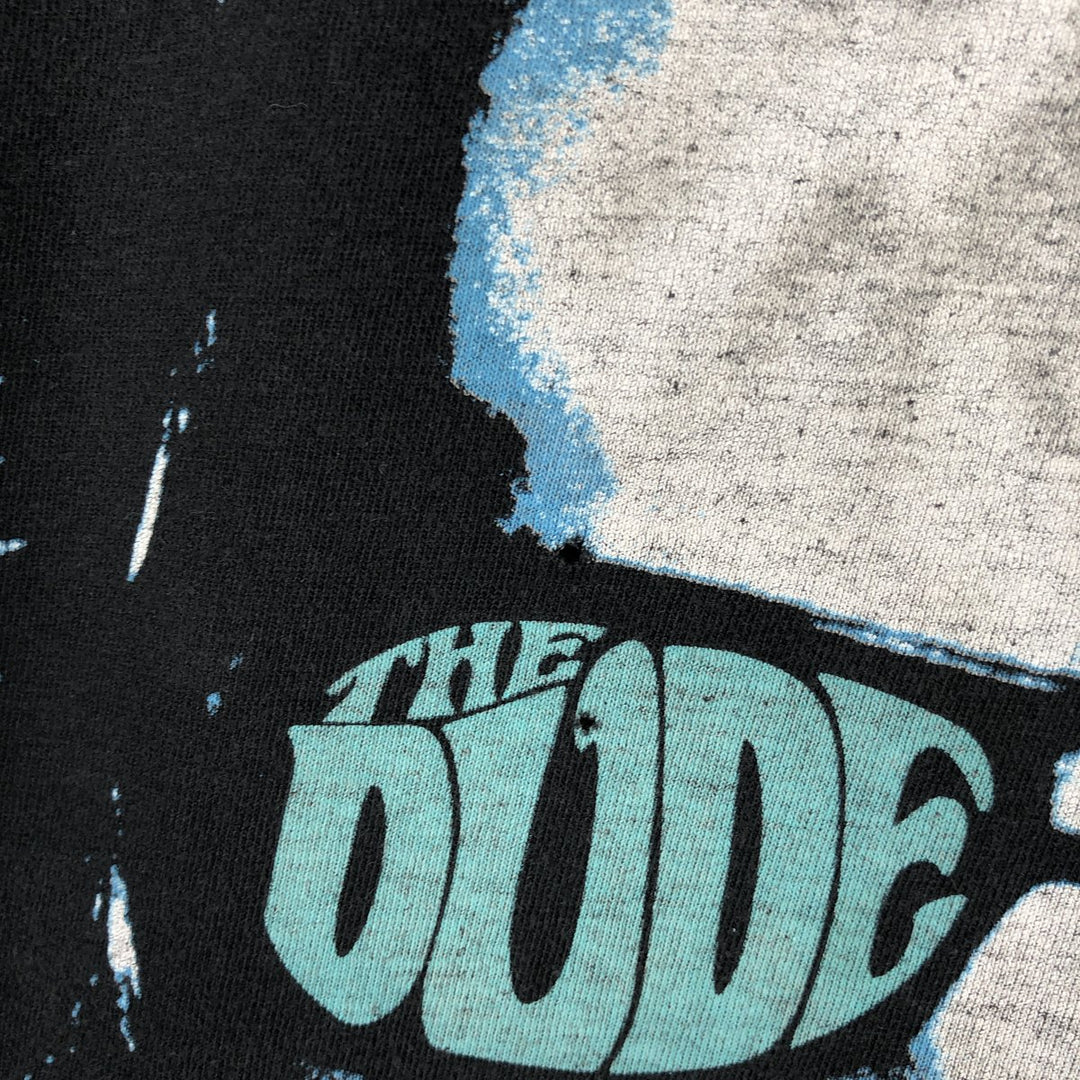 Ripple Junction THE BIG LEBOWSKI Cut-off Movie T-Shirt (Men's XXL equivalent) cotton black type Vintage Second Hand