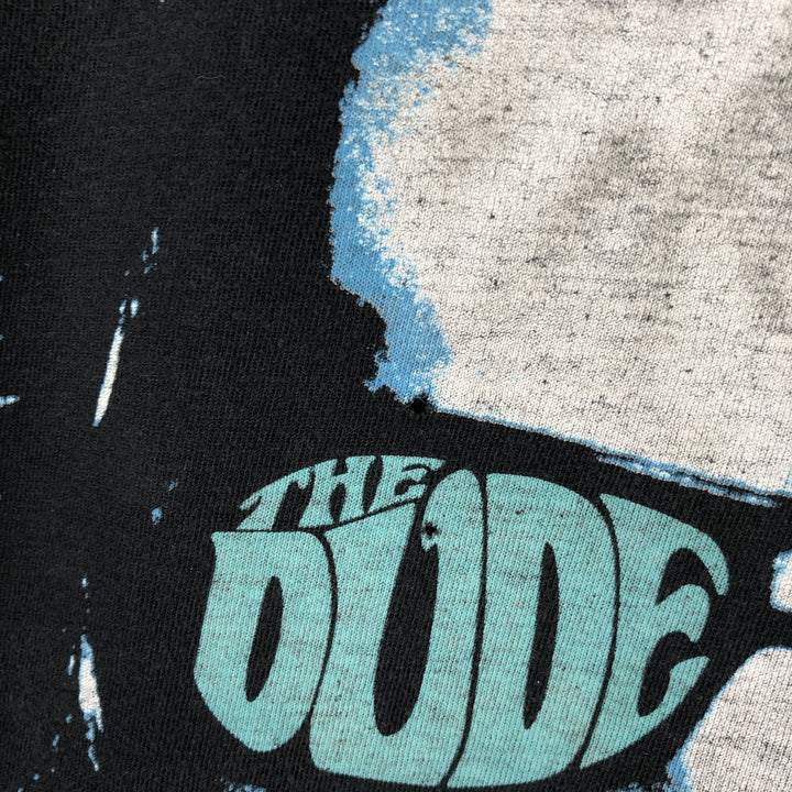 Ripple Junction THE BIG LEBOWSKI Cut-off Movie T-Shirt (Men's XXL equivalent) cotton black type Vintage Second Hand