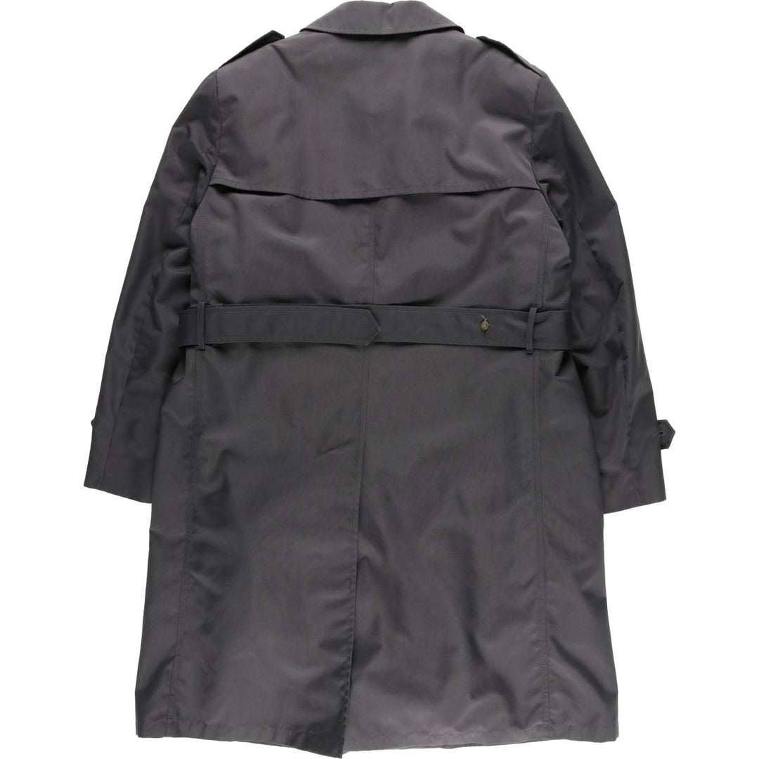 90'S Vintage Botany 500 Trench Coat, Made in USA, Men's Size L unclear Charcoal Vintage Second Hand