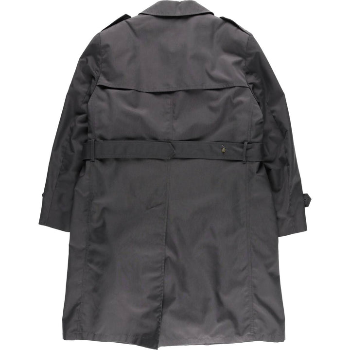 90'S Vintage Botany 500 Trench Coat, Made in USA, Men's Size L unclear Charcoal Vintage Second Hand