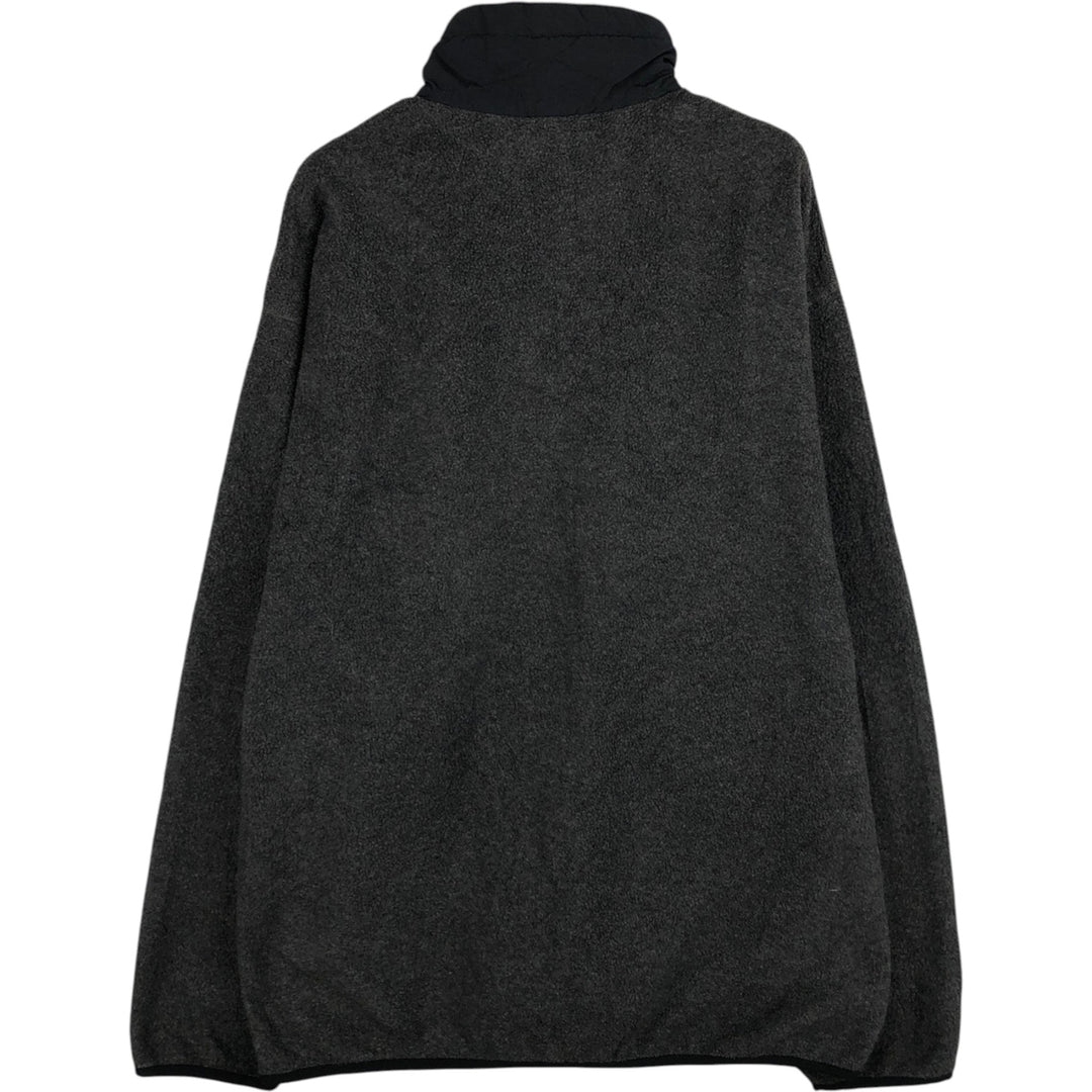 2000'S Patagonia Synchilla Fleece Jacket (25390SP00), Made in USA, Men's XL polyester Charcoal Vintage Second Hand
