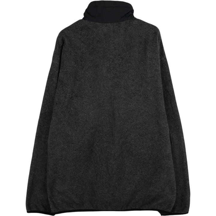 2000'S Patagonia Synchilla Fleece Jacket (25390SP00), Made in USA, Men's XL polyester Charcoal Vintage Second Hand